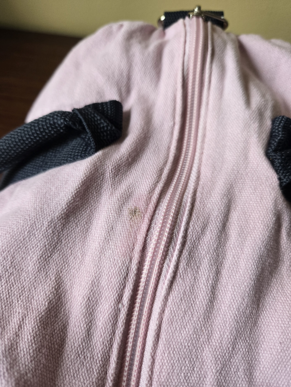 Tommy Hilfiger Pink & Navy Mini Duffel Bag - Picture 10 of 13